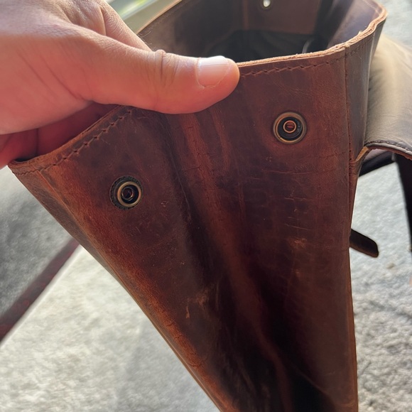 Genuine Leather Backpack - Picture 5 of 6